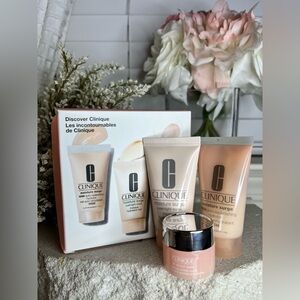 NIB - Clinique - Discover Clinique 3 Piece Set Moisture Surge